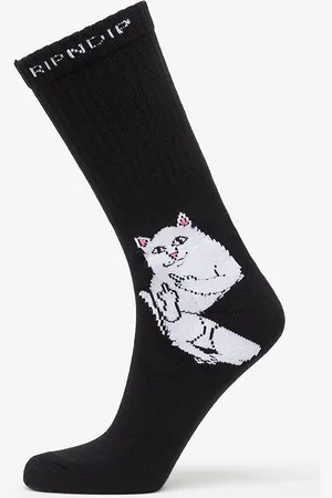 Rip N Dip Lord Nermal Socks Black Universal