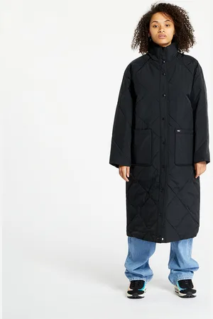 Tommy Hilfiger Jas Tommy Jeans Diamond Quilt Coat Black M