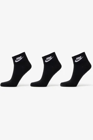 Nike Sportwear Everyday Essential Ankle Socks 3-Pack Black/ White S