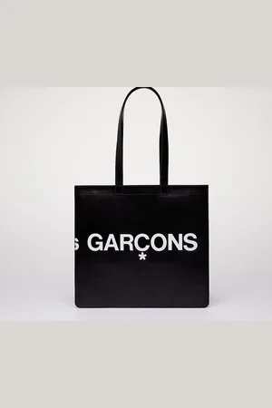 Comme des Garçons Tas Comme des Garçons Huge Logo Tote Bag Black Universal