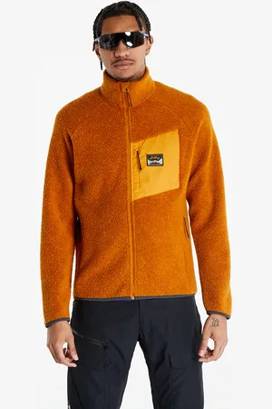 Lundhags Jas Flok Pile Wool Fleece Jacket Dark Gold L