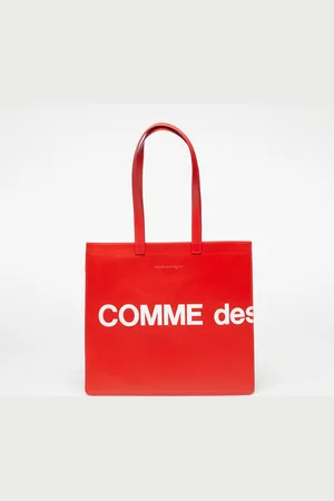 Comme des Garçons Tas Comme des Garçons Huge Logo Tote Bag Red Universal