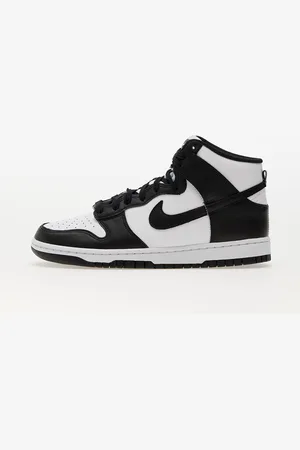 Nike Sneakers Dunk High Retro "Panda" White/ Black-Total Orange EUR 44