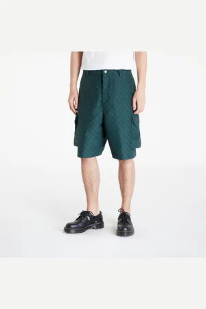 Daily paper Korte broek Benji Monogram Cargo Shorts Pine Green XS
