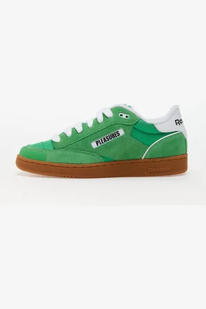 Reebok Sneakers x Pleasures Club C Bulc LTD Spring Green/ White/ Gum EUR 35
