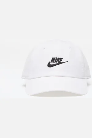 Nike Club Unstructured Futura Wash Cap White/ Black L/XL