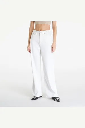 Tommy Hilfiger Spijkerbroek Tommy Jeans Gmd Claire High Rise Wide Jeans White W25/L30