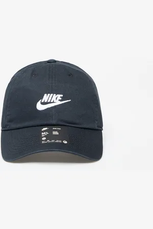 Nike Club Unstructured Futura Wash Cap Black/ White L/XL