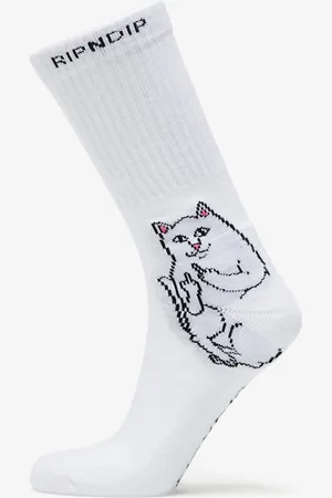 Rip N Dip Lord Nermal Socks White Universal