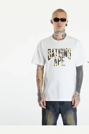 A Bathing Ape T-shirt 1St Camo Nyc Logo Tee White XXL