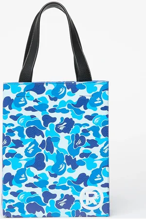 A Bathing Ape Abc Camo Tote Bag Blue Universal
