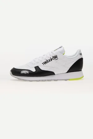 Reebok Sneakers Classic Leather Core Black/ Ftw White/ Acid Yellow EUR 36