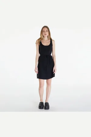 Calvin Klein Jeans Tie Waisted Day Dress Black S