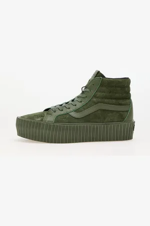 Vans Sneakers Sk8-Hi Reissue 38 Platform LX Suede/Leather Army EUR 36.5
