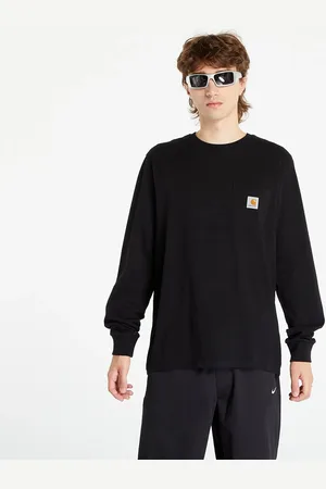 Carhartt T-shirt Longsleeve Pocket T-Shirt UNISEX Black M