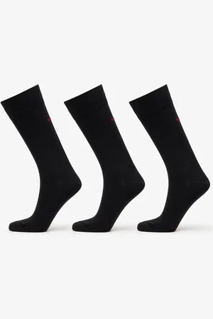 HUGO BOSS Uni Socks 3-Pack Black 43-46