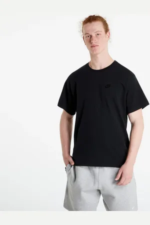 Nike T-shirt NSW Knit Lightweight Short Sleeve Tee Black/ Black/ Black XS