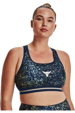 Under Armour Project Rock Bra Navy S