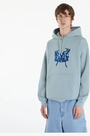 DIME Sweatshirt Axe Hoodie UNISEX Cloud Gray XS