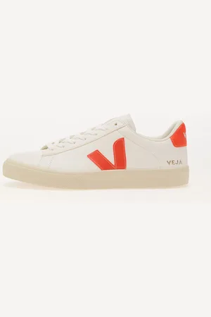 Veja Sneakers Campo Chromefree Extra White/ Orange Fluo EUR 45
