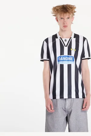 Copa Jersey Juventus 1994 - 95 Retro Football Shirt Black/ White XXL
