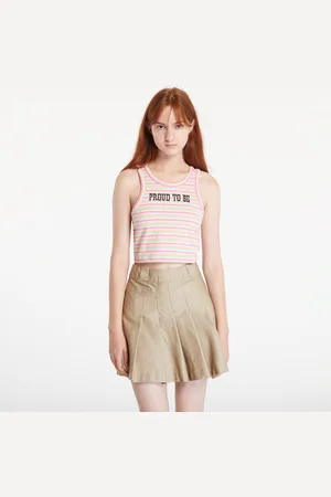 Converse Top Proud To Be Cropped Tank Top Multicolor L