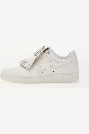 A Bathing Ape Sneakers Bape Sta Quilt Tassel White EUR 42