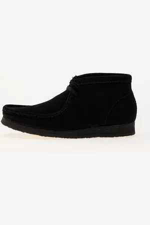 Clarks Sneakers Wallabee Boot Black Sde EUR 36