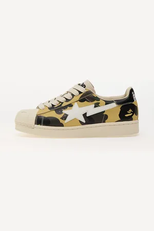 A Bathing Ape Sneakers Skull Sta 1St Camo Yellow EUR 38.5
