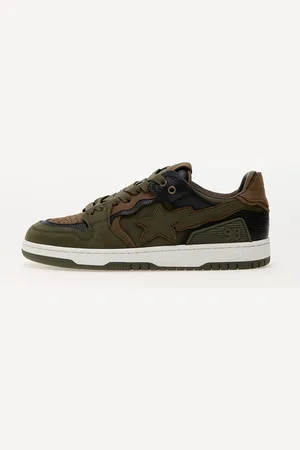 A Bathing Ape Sneakers Bape Sk8 Sta 6 Olive Drab EUR 44