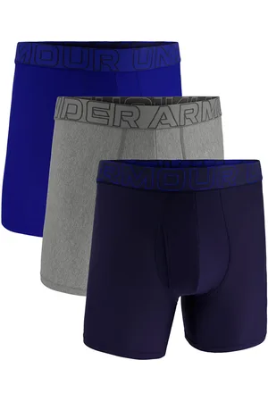 Under Armour M Perf Tech Mesh 6in 3-Pack Blue L