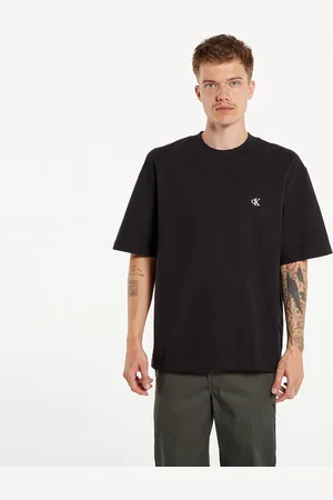 Calvin Klein T-shirt Jeans Heavy Relaxed Short Sleeve Tee Black S