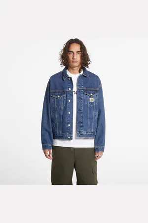Carhartt Jas Helston Jacket UNISEX Blue Cloud Stone XS