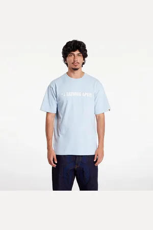 A Bathing Ape T-shirt Logo Tee Sax XXL