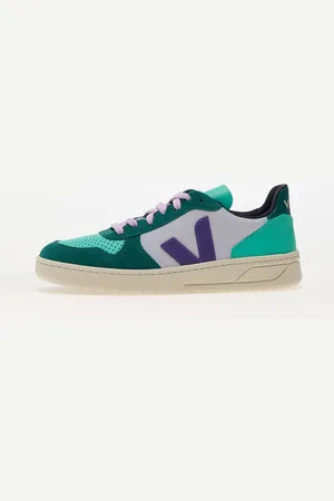 Veja Sneakers W V-10 Suede Multico-Swan/ Purple/ Pierre EUR 36