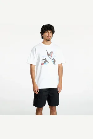 A Bathing Ape T-shirt Surfing Apes Tee White L
