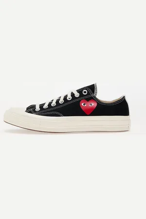Comme des Garçons Sneakers Converse x Chuck 70 OX Black/ Egret/ Red EUR 44