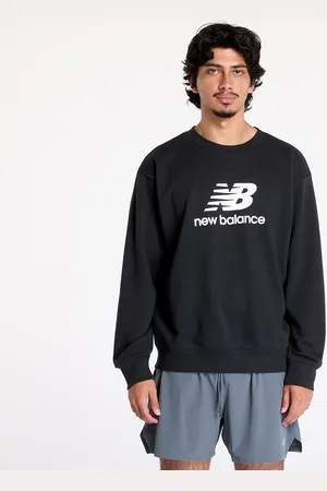 New Balance Sweatshirt Sport Essentials French Terry Logo Crew Sweatshirt Black M