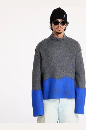A-cold-wall* Trui Saturate Knit High Neck Grey Slate L