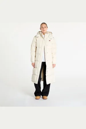 Tommy Hilfiger Jas Tommy Jeans Alaska Long Puffer Jacket Beige L