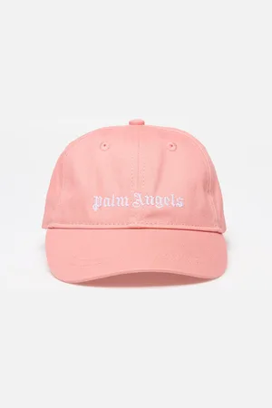 Palm Angels Logo Baseball Cap Pink/ White I
