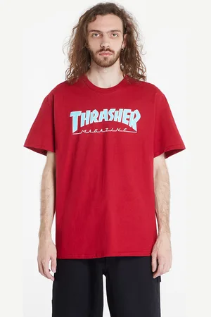 Thrasher T-shirt Outlined T-Shirt Cardinal L