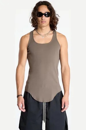 Rick Owens Tanktop Knit Drk Tank Top Dust S