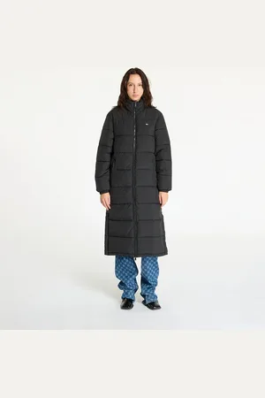 Tommy Hilfiger Jas Tommy Jeans Maxi Essential Puffer Coat Black L