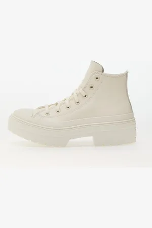 Converse Sneakers Chuck Taylor All Star Lugged Heel Leather Platform Egret/ Egret/ Egret EUR 37