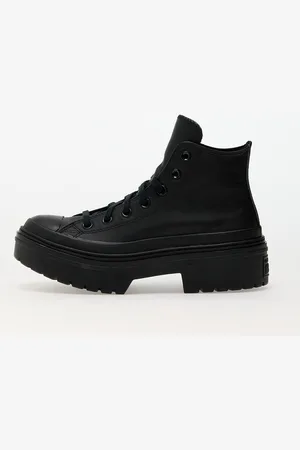 Converse Sneakers Chuck Taylor All Star Lugged Heel Leather Platform Black/ Black/ Black EUR 37