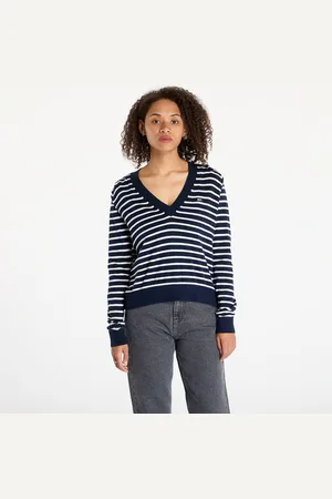 Tommy Hilfiger Trui Tommy Jeans Essential Vneck Sweater Blue L