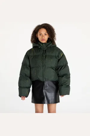 Daily paper Jas Jorja Puffer Jacket Cardamon Green L