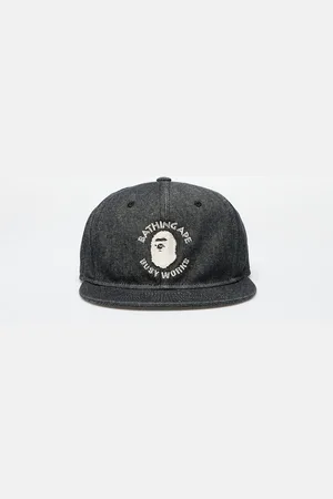A Bathing Ape Busy Work Denim Cap M Black Universal