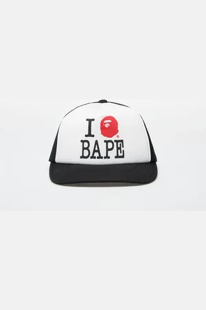 A Bathing Ape I Love Bape Mesh Cap M Black Universal